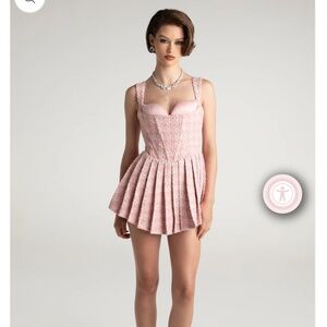 Nana Jacqueline tweed dress